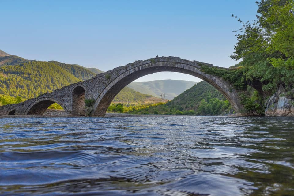 Shkumbin River in central Albania