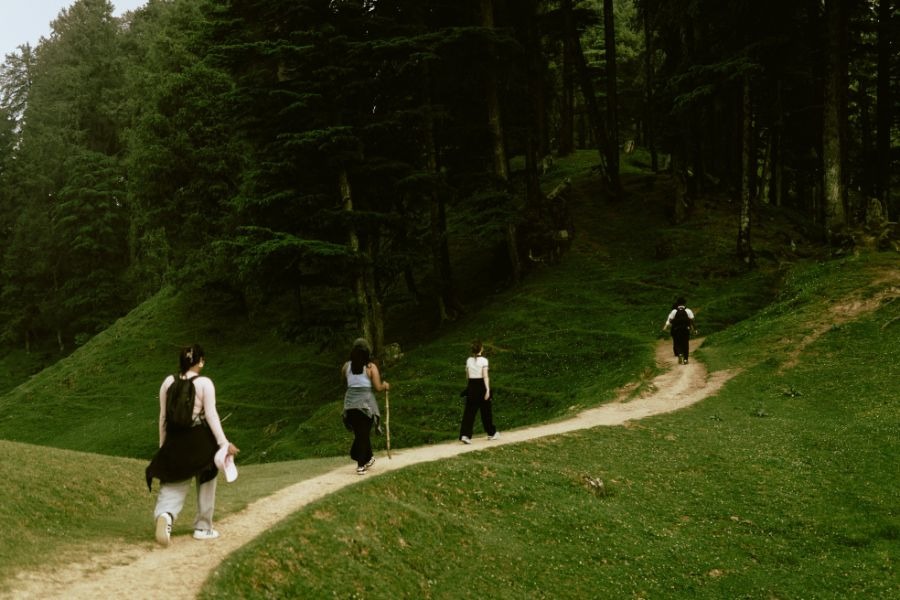 Theth village Albania surrounded by alpine peaks in Theth National Park Albania